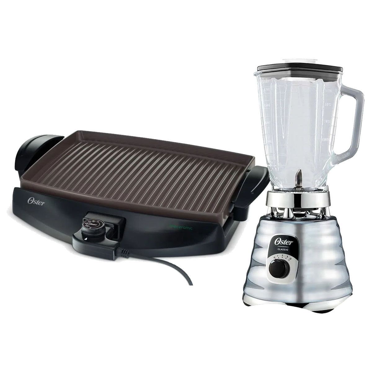 OSTER - Combo Licuadora BLST4655 mas Parrilla CKSTGR4768