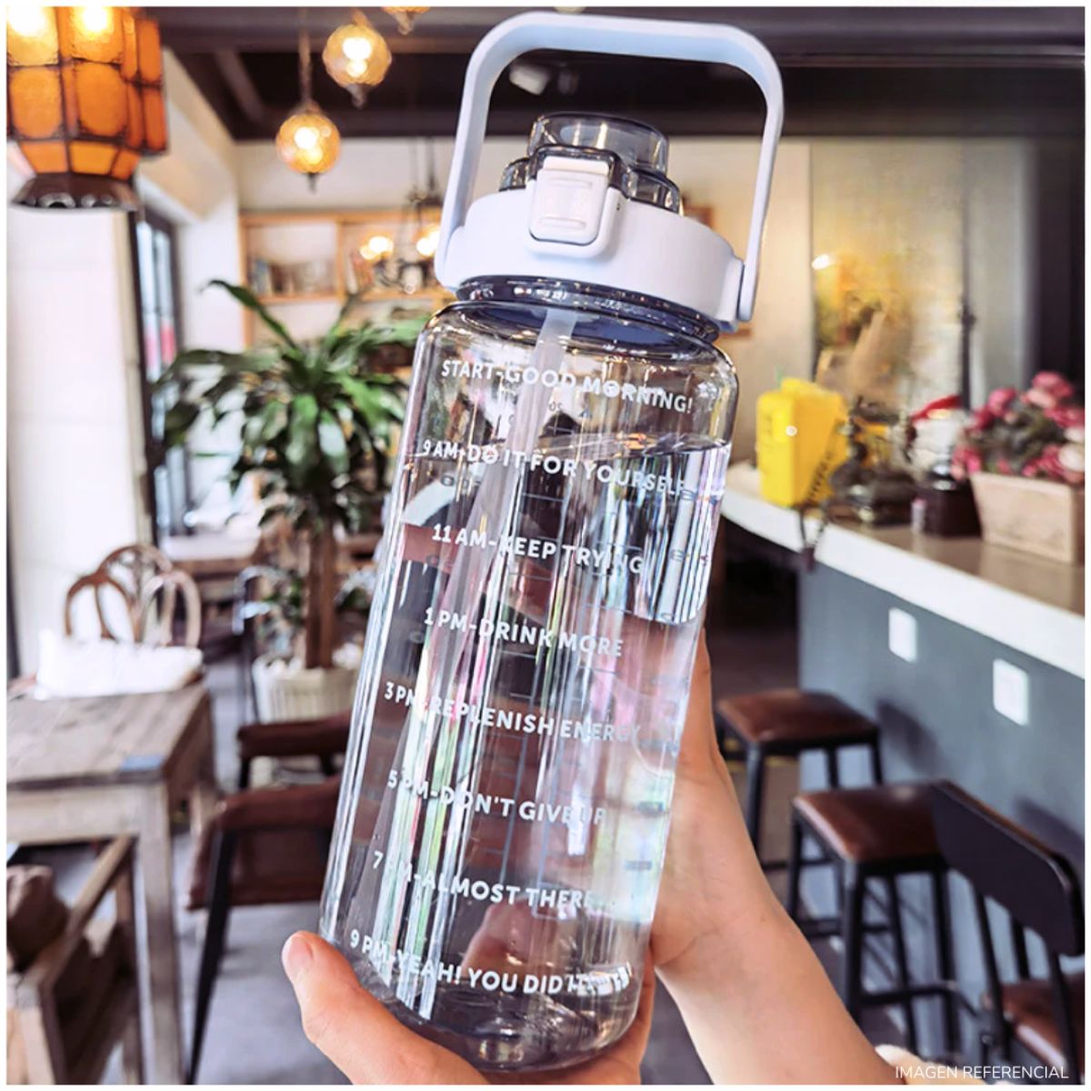 GENERICO - Tomatodo Botella Deportiva Motivacional