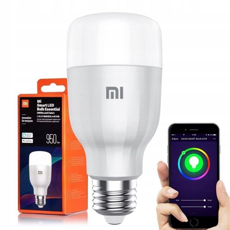 XIAOMI - Xiaomi Mi Smart LED Bulb Essential Bombilla Inteligente 9W E27 950lm