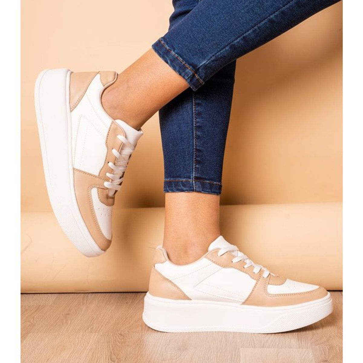 NEBULA - Zapatilla San Diego - Beige