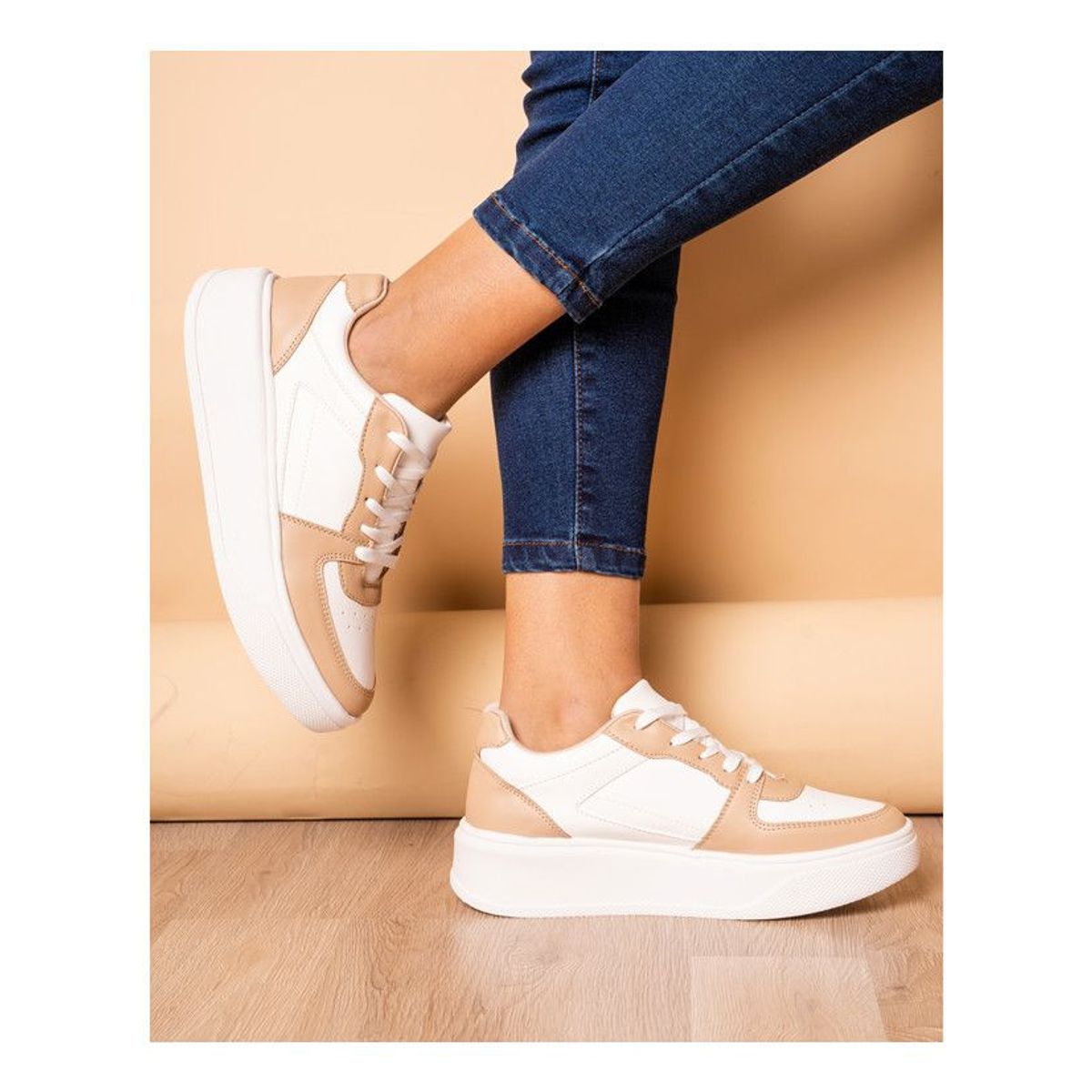 NEBULA - Zapatilla San Diego - Beige