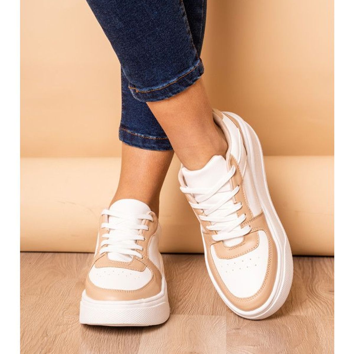 NEBULA - Zapatilla San Diego - Beige