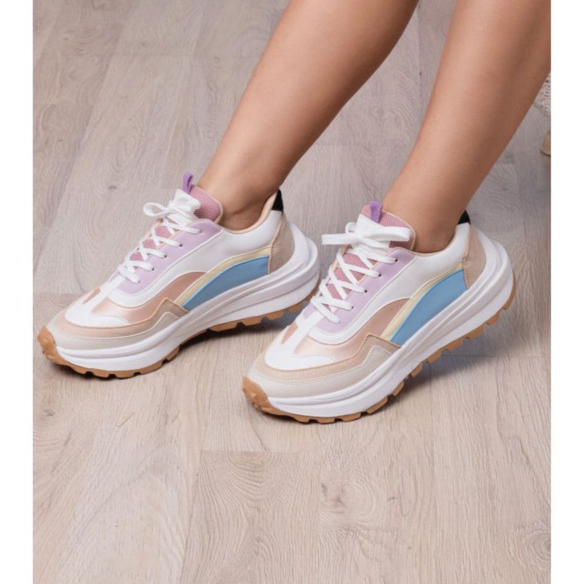 NEBULA - Zapatilla Nankin - Celeste