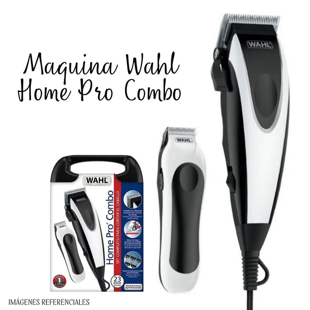 WAHL - Maquina de Cabello Wahl Home Pro Combo 23Piezas 09243-6788