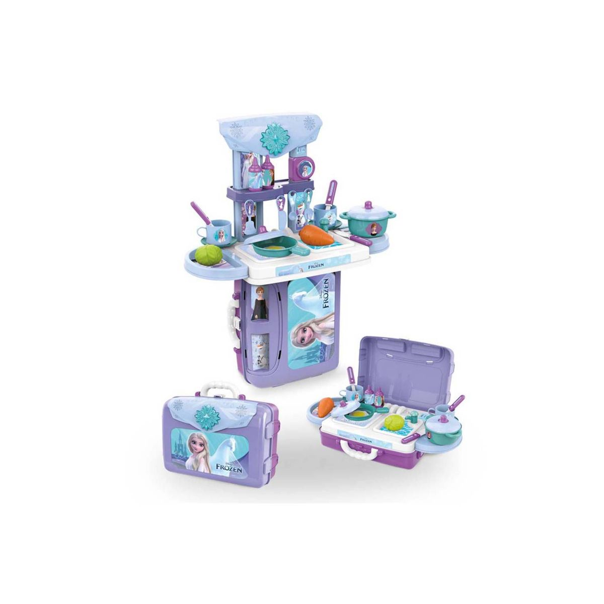 DISNEY - Set De Cocina Y Maletin 3 En 1 Frozen Il / Disney