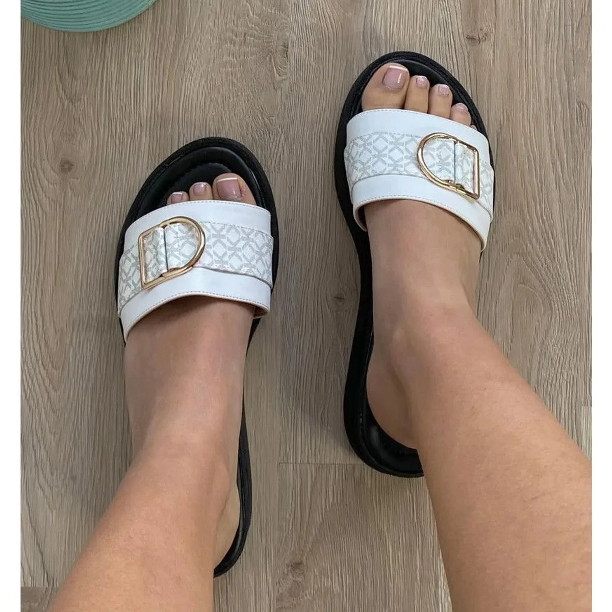 NEBULA - Sandalia Piacenza - Blanco