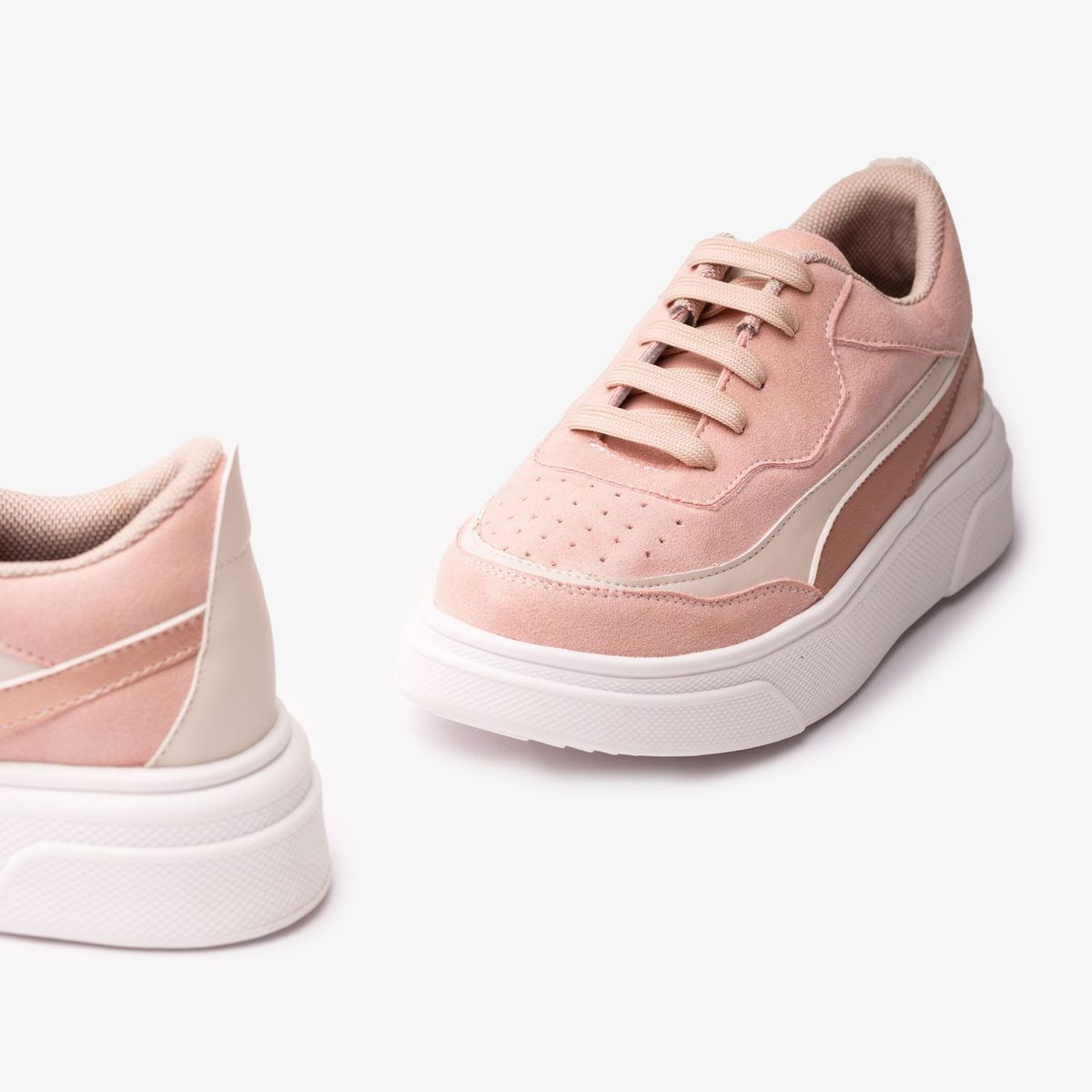 NEBULA - Zapatilla Pereira - beige Rosado