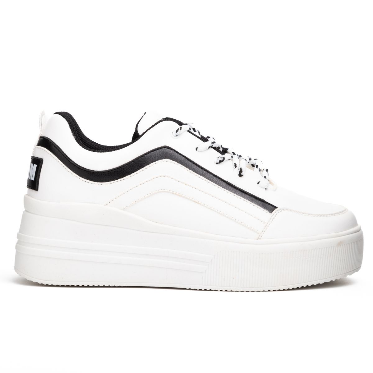 NEBULA - Zapatillas Arizona - Blanco y Negro