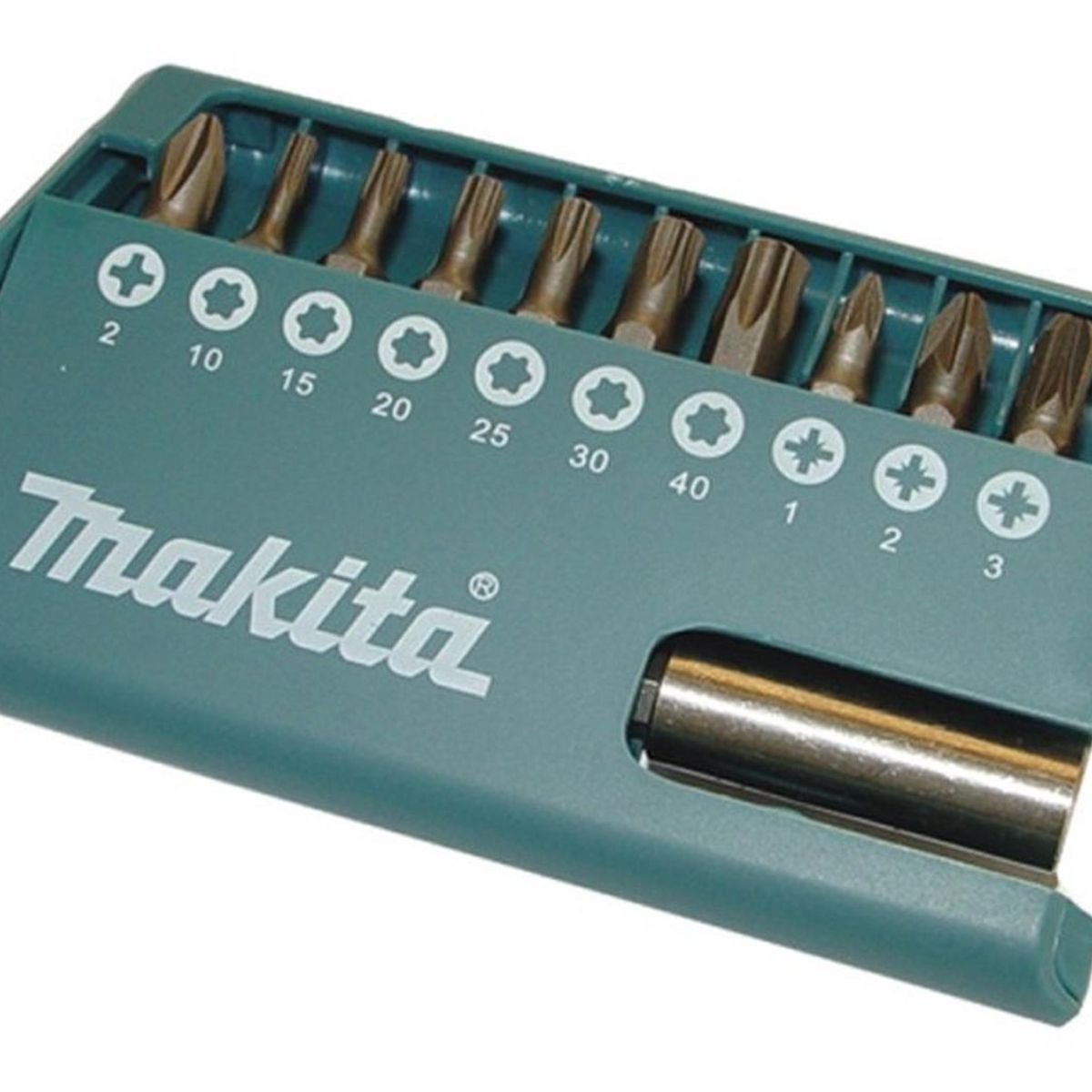 MAKITA - Juego de puntas de 11 piezas con soporte magnético Makita D-31756