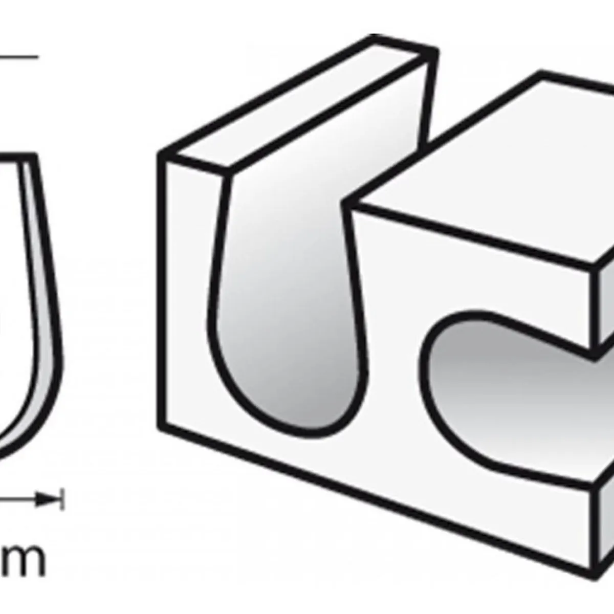 DREMEL - Fresa De Alta Velocidad Redonda 5/16 Dremel 134