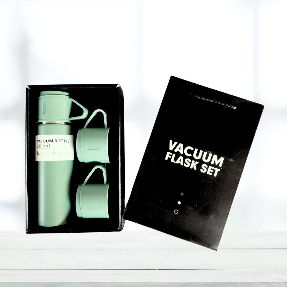 INSPIRA MARKET - Termo con Tazas de Regalo