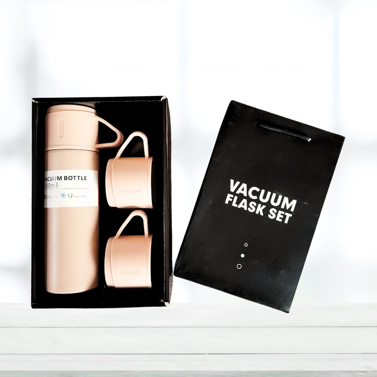 INSPIRA MARKET - Termo con Tazas de Regalo