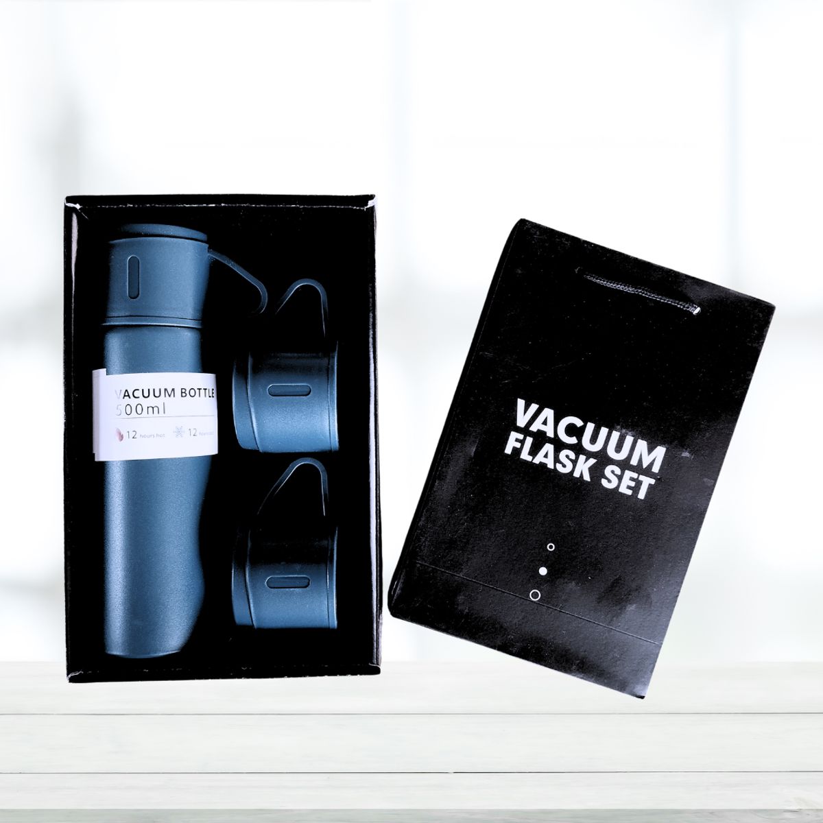 INSPIRA MARKET - Termo con Tazas de Regalo