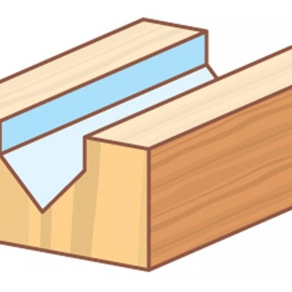 DREMEL - Fresa Ranuras en V" 1/4" Dremel 640