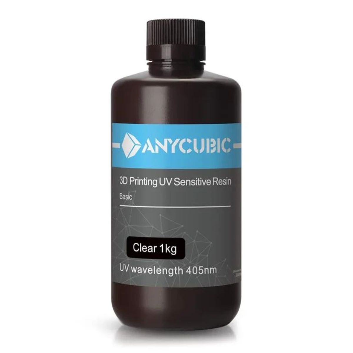 ANYCUBIC - Resina Estándar Anycubic Transparente 1 Kg.