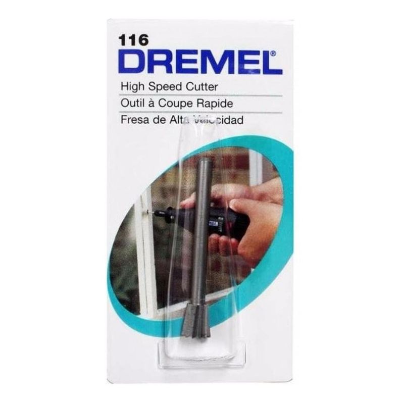 DREMEL - Fresa Cilindrica De Alta Velocidad 1/4 Dremel 116