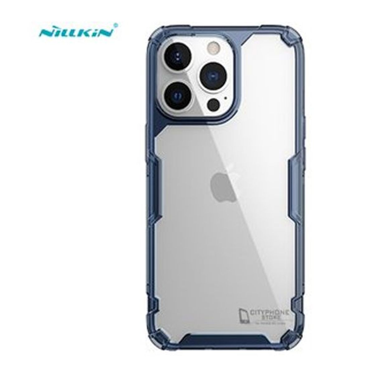 NILLKIN - Case Nillkin Nature Pro TPU Para iPhone 13 Pro Max - Azul