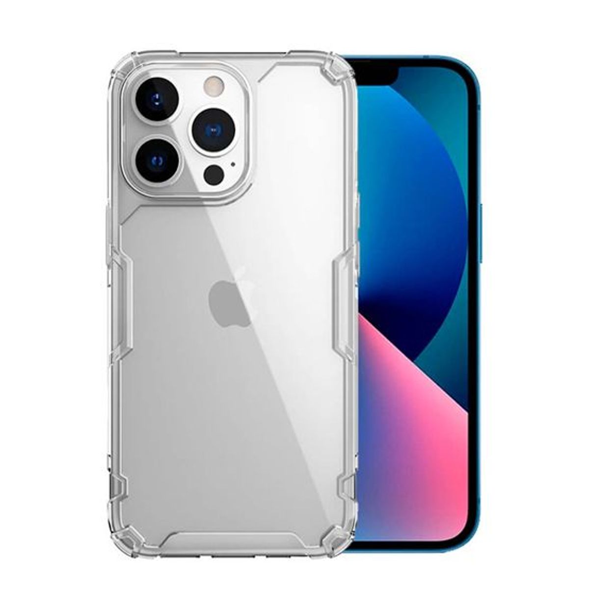NILLKIN - Case Nillkin Nature Pro TPU Para iPhone 14 Pro Max - Clear
