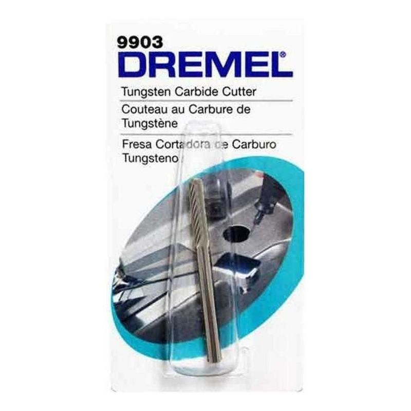 DREMEL - Fresa recta de carburo de tungsteno 1/8" Dremel 9903