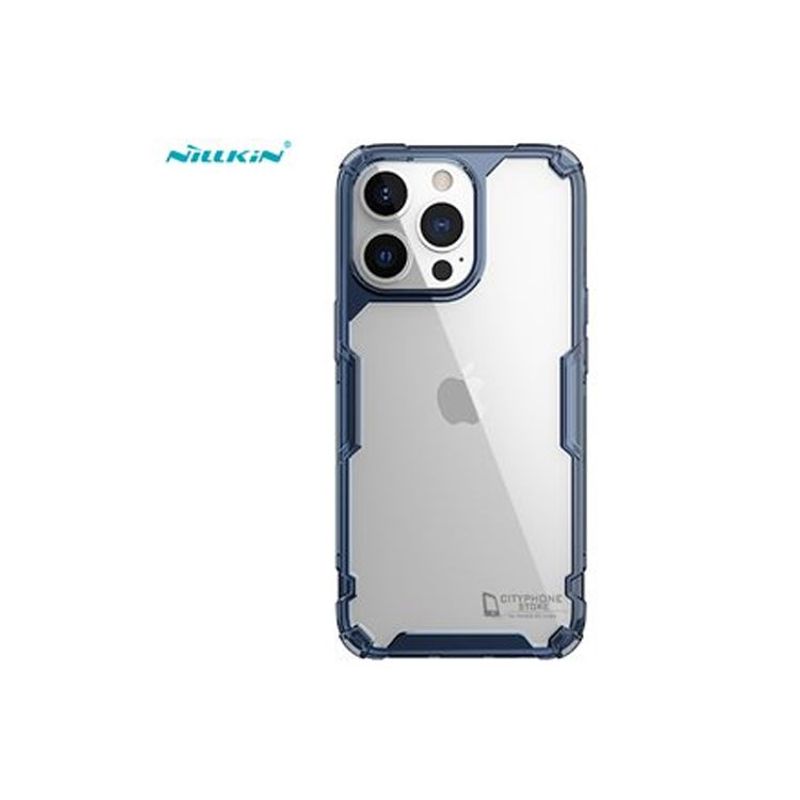 NILLKIN - Case Nillkin Nature Pro TPU Para iPhone 14 Pro  - Azul