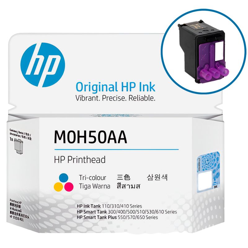 HP - Cabezal Tri-color Original Hp Ink Tank 115-310-410 Series