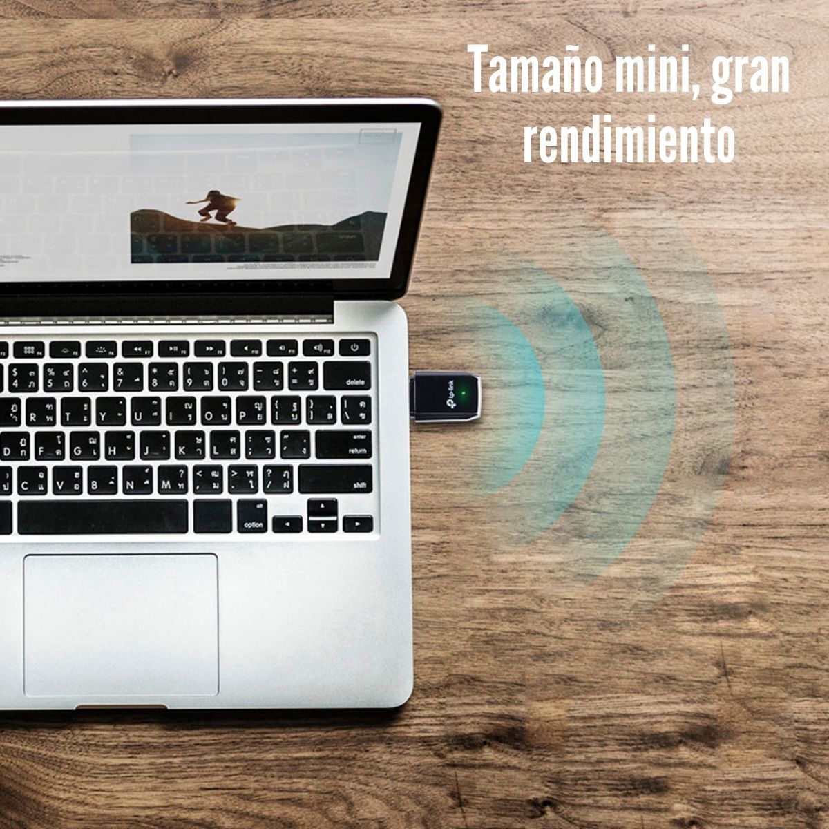 TP LINK - TP-Link - Adaptador USB Archer T3U Doble Banda AC1300
