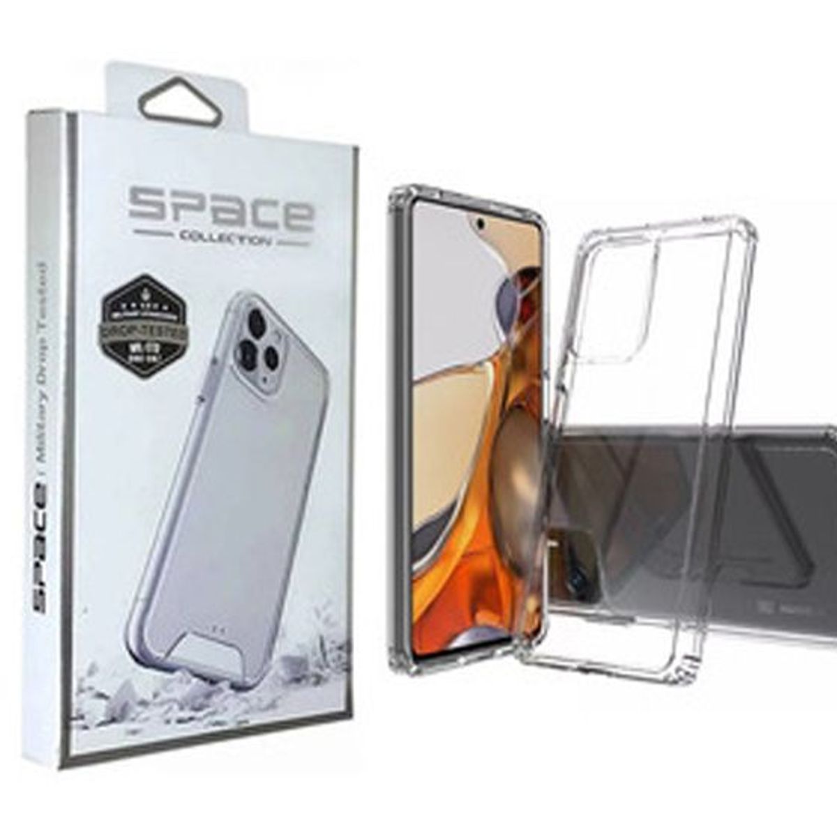 SPACE - Case Space Xiaomi M4 PRO 5G  Drop Collection - Transparente