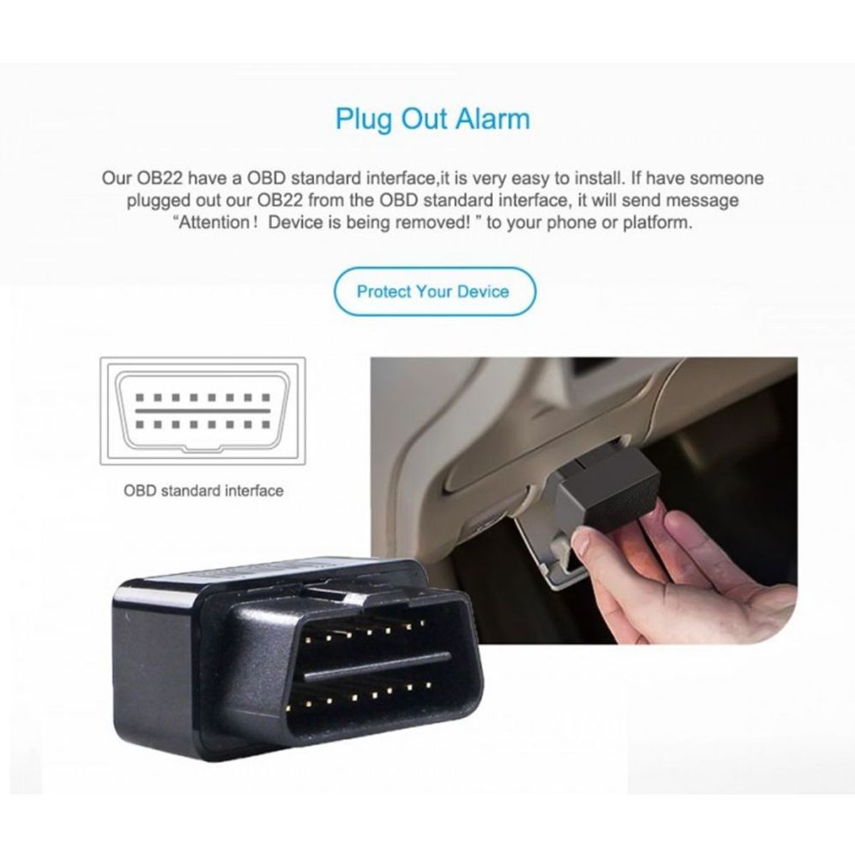 CONCOX - GPS VEHICULAR OB22 CONCOX