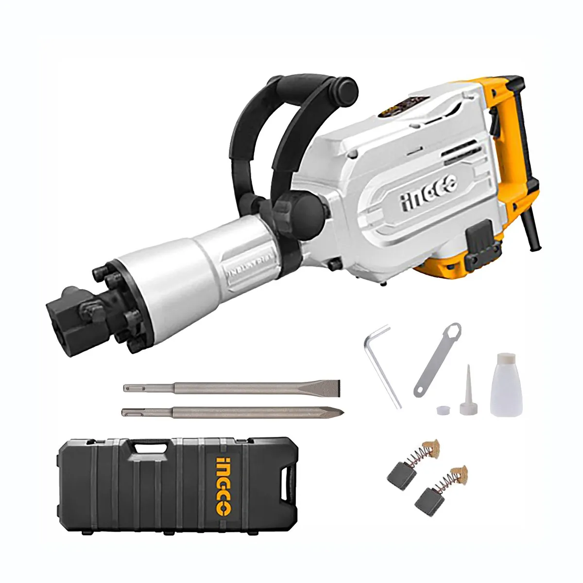 INGCO TOOLS - Martillo Demoledor 1700w Industrial 16kg  50J Ingco - Pdb17008
