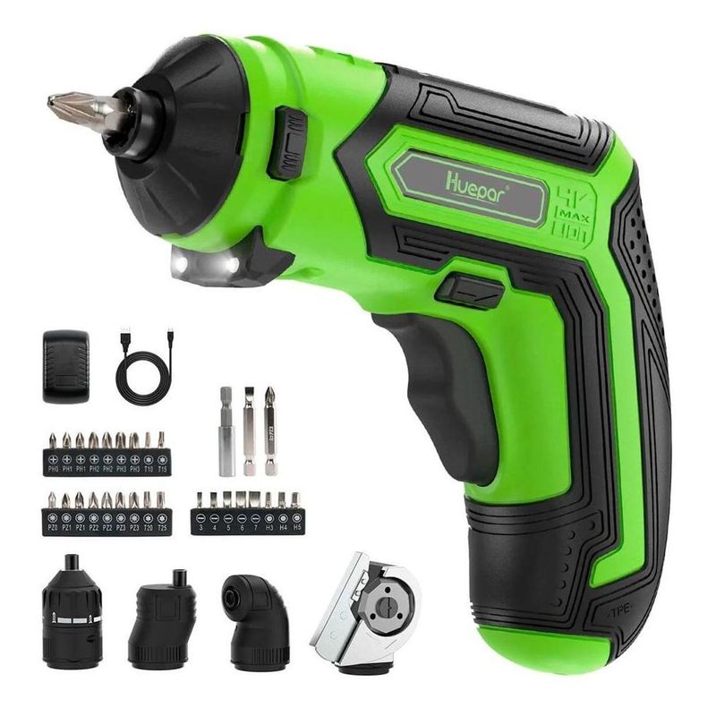 HUEPAR - Atornillador 1/4" 4V 6 Nm 4 en 1 Huepar CS04