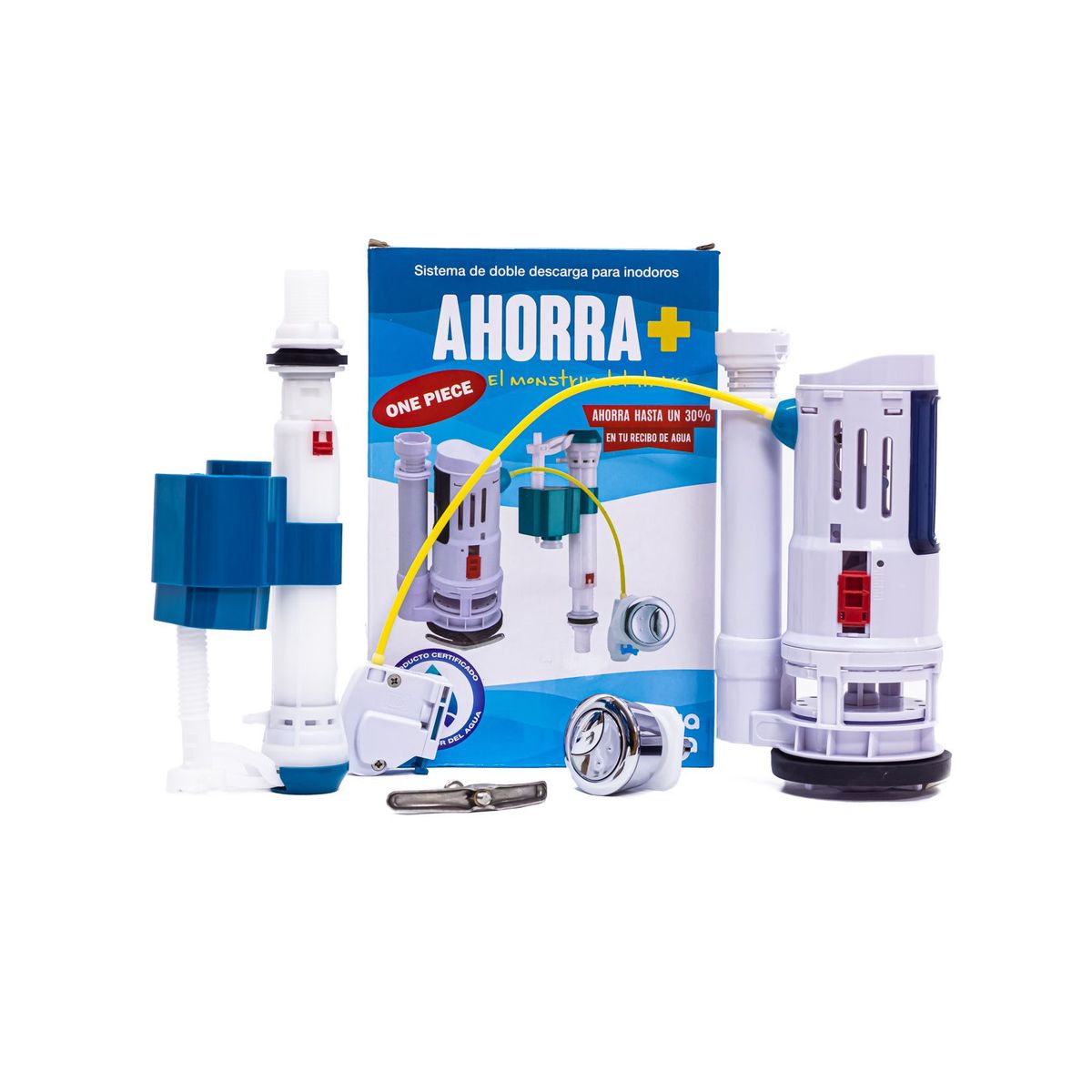 AGUA SANA - Sistema de ahorro para inodoro 1 pieza  Ahorra agua en tu recibo