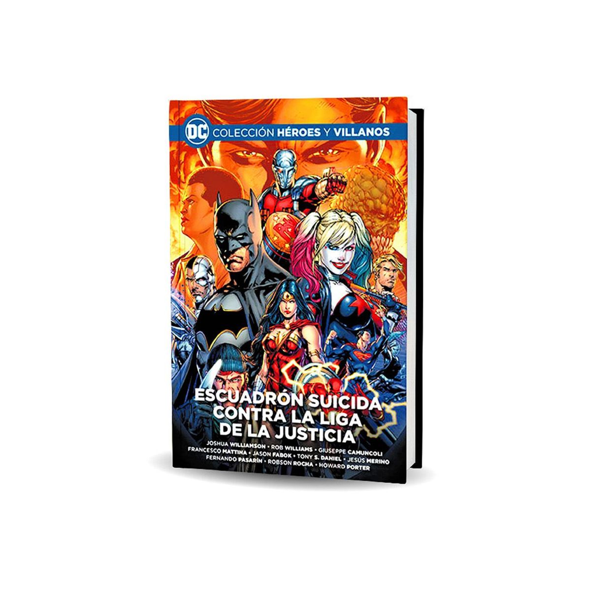 DC COMICS - DC HEROES Y VILLANOS ESCUADRON SUICIDA CONTRA- LIGA DE LA JUSTICIA