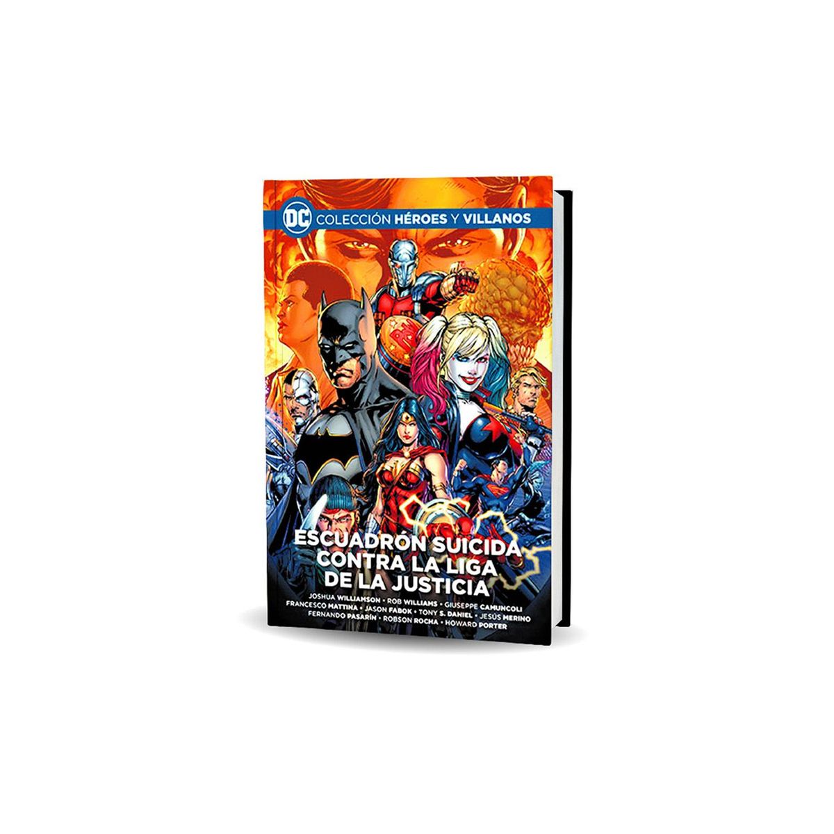 DC COMICS - DC HEROES Y VILLANOS ESCUADRON SUICIDA CONTRA- LIGA DE LA JUSTICIA