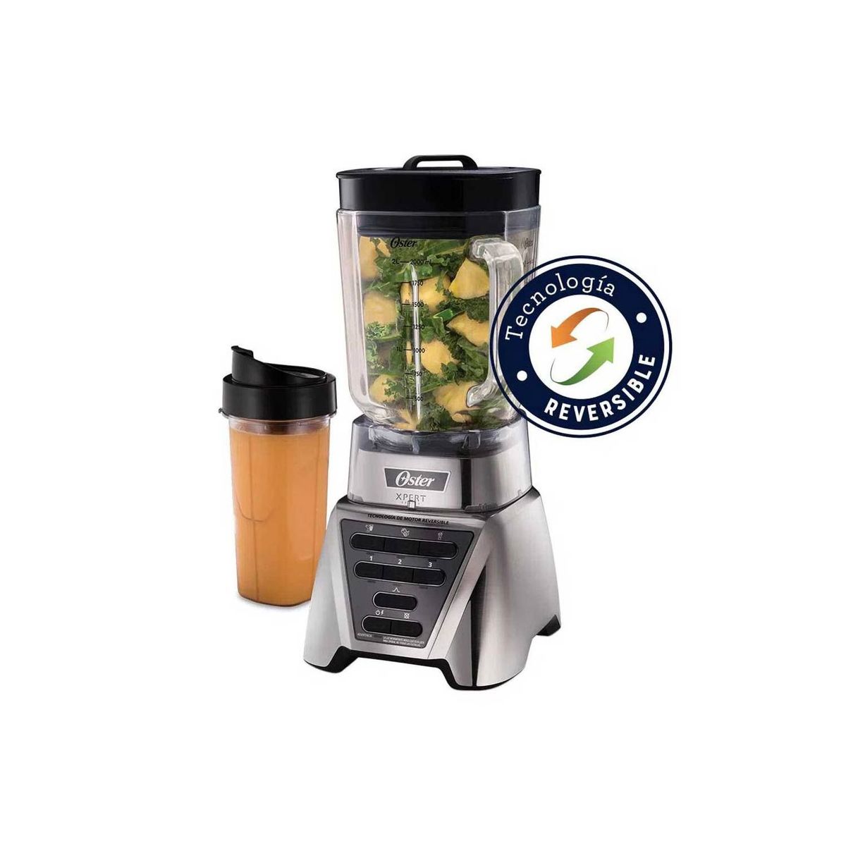 OSTER - Licuadora Xpert Series BLST3A-CPG 2Litros - SILVER