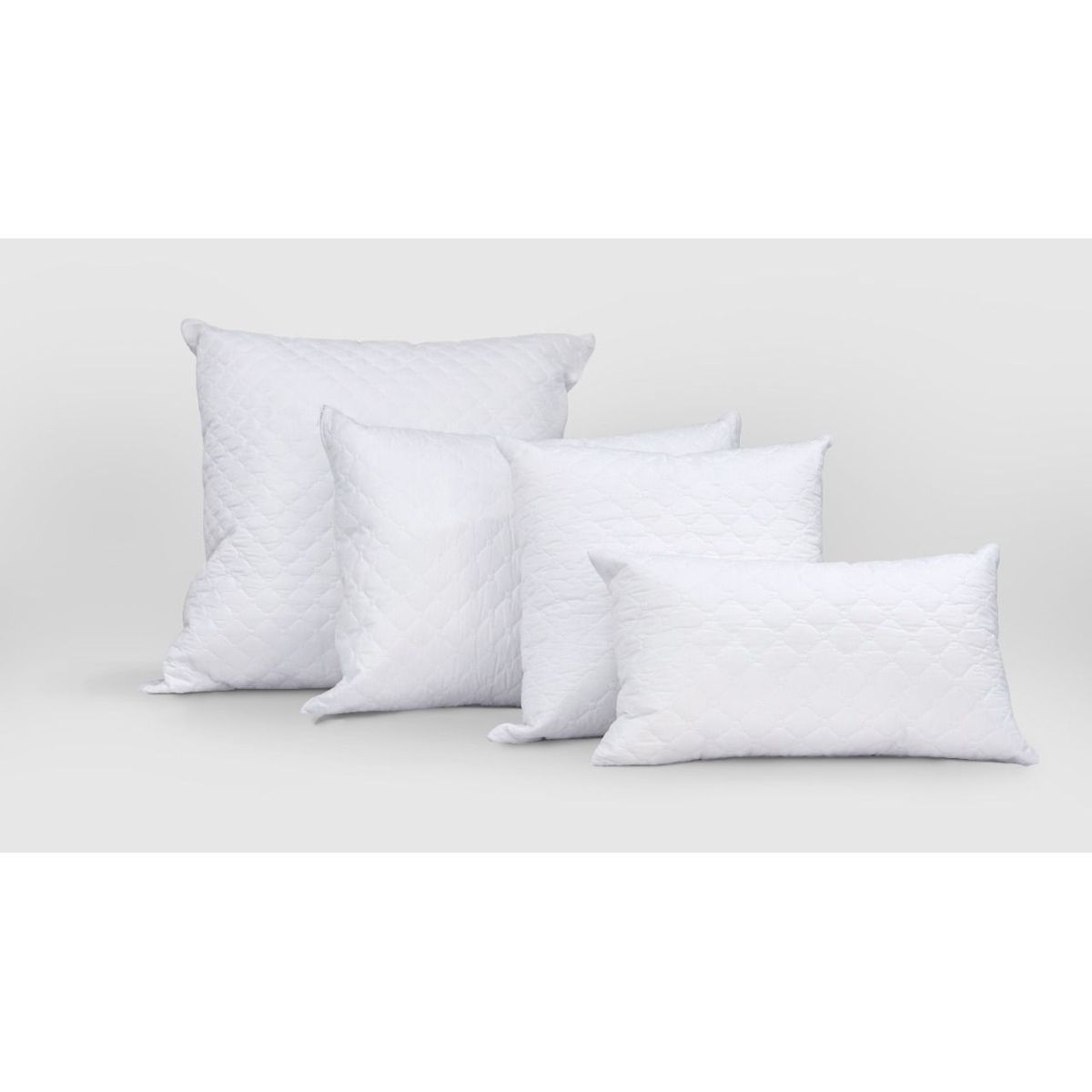 ARLIN TEXTIL - Almohada Arlin Copo de Nieve Color Blanco Estándar