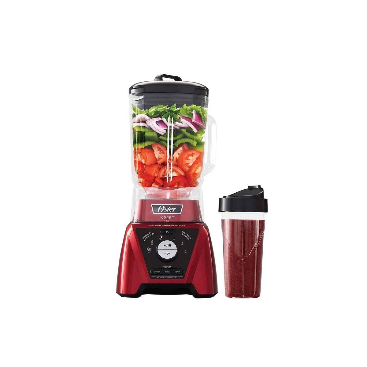 OSTER - Licuadora Oster control de textura BLST3B-RPG - ROJO