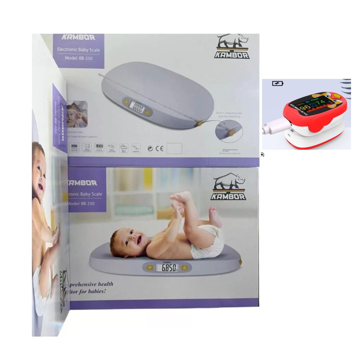 GENERICO - Báscula Balanza inteligente para bebés