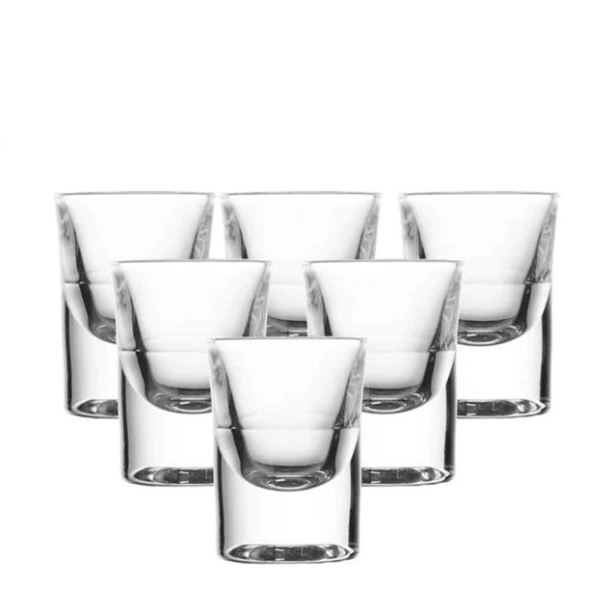 INSPIRA MARKET - Juego de 6 Mini Copas Shot Chupito