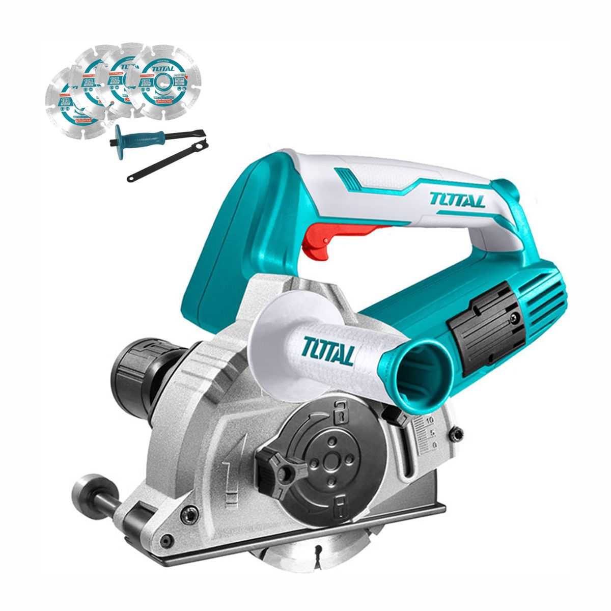 TOTAL TOOLS - RANURADORA 1500W CORTADORA DE CONCRETO INDUSTRIAL TOTAL - TWLC1256