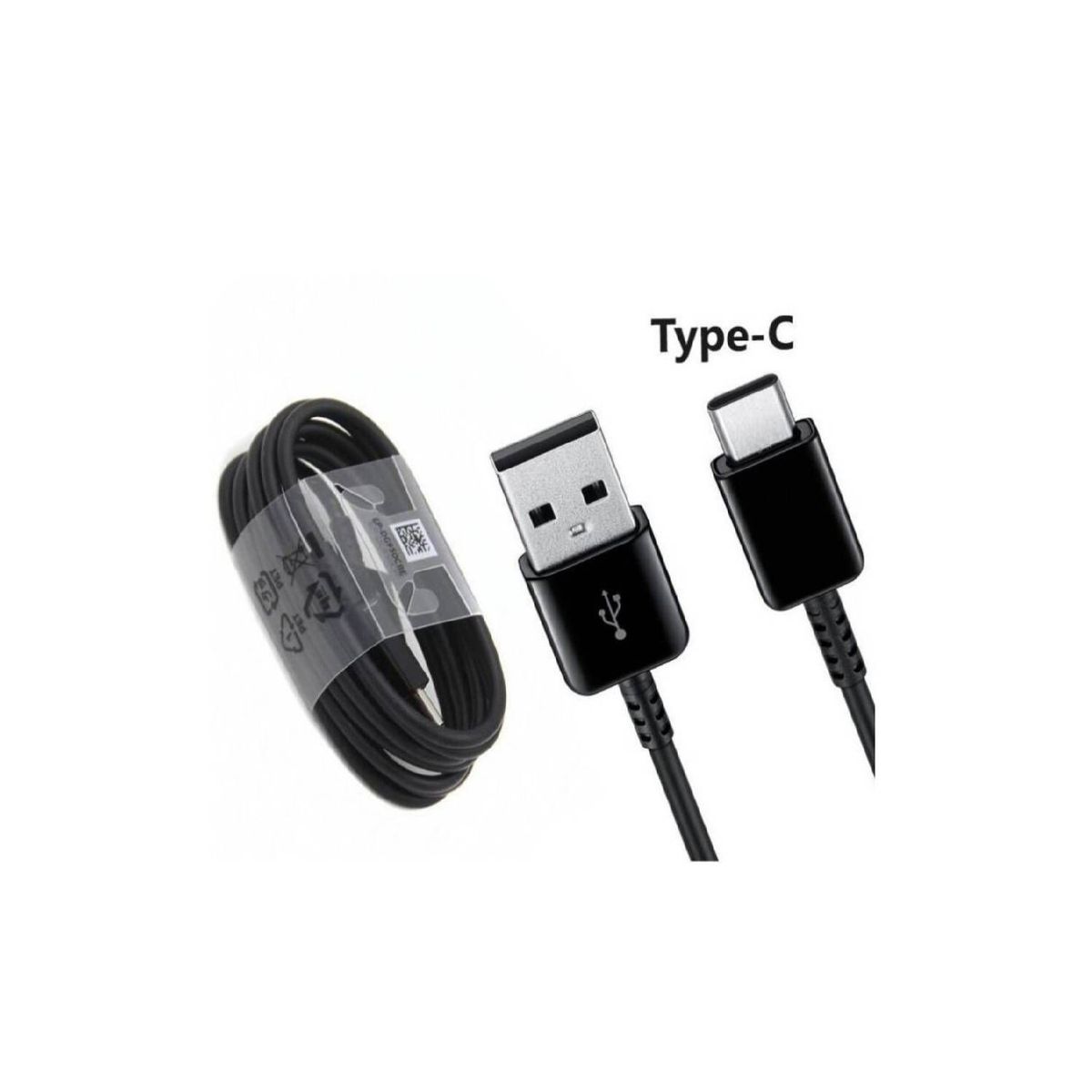GENERICO - Samsung - Cable USB Tipo C Fast Charger Tipo Original Negro