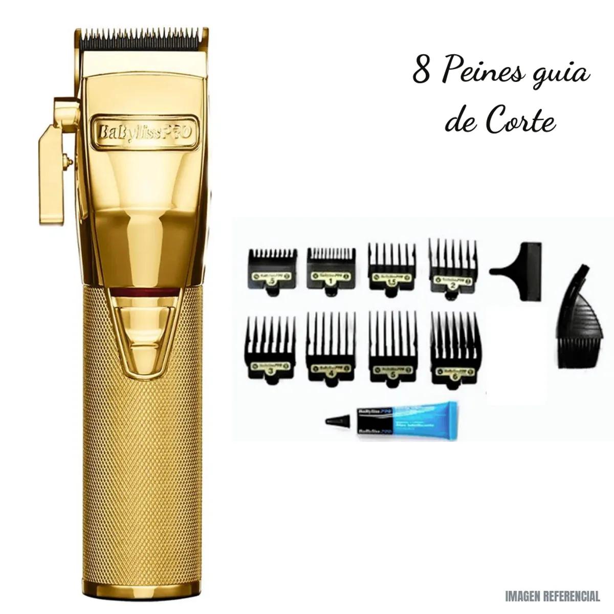 BABYLISS PRO - Maquina Cortadora Profesional Inalámbrica BaByliss PRO Gold FX870