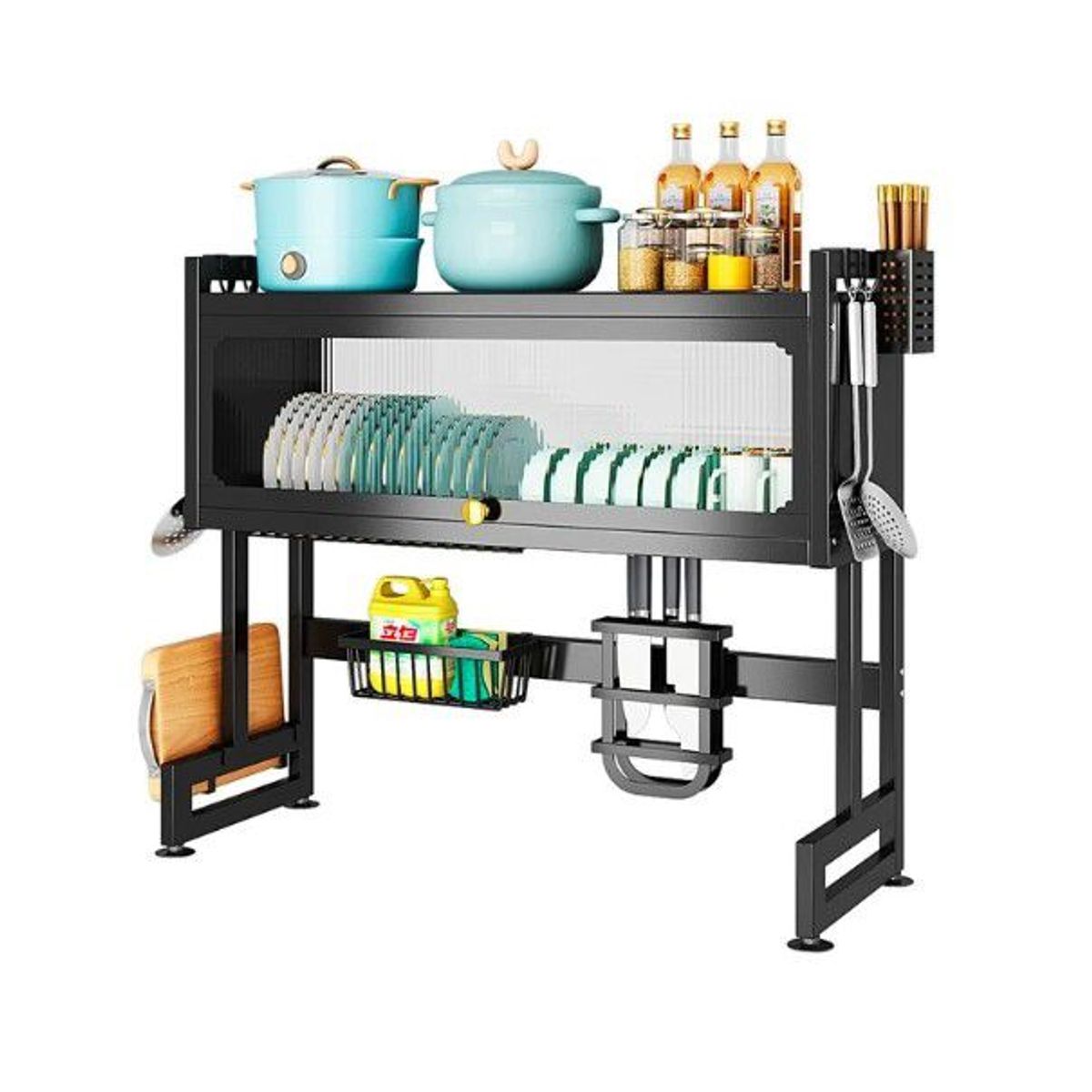 INSPIRA MARKET - Organizador de Platos de Cocina 65 cm