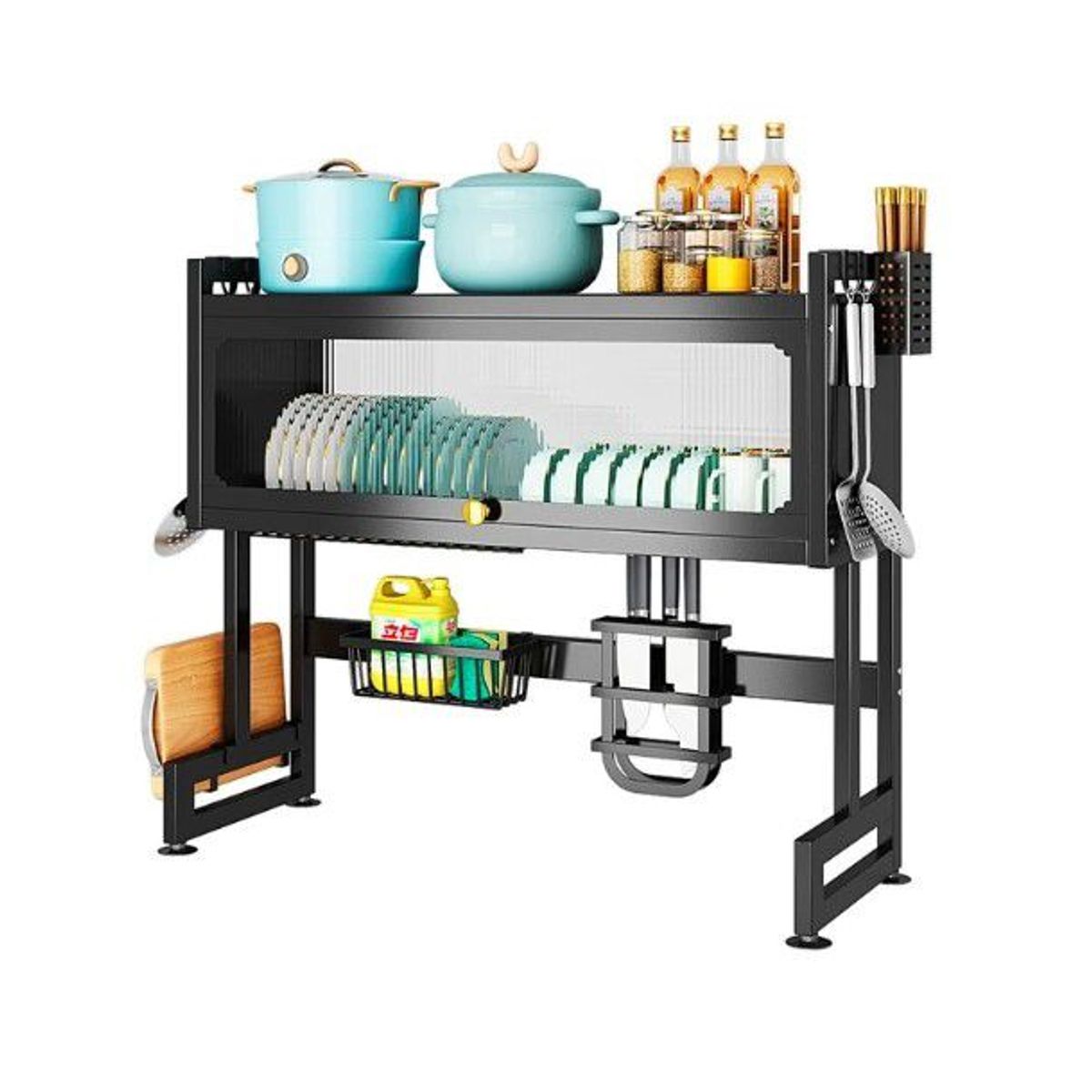 INSPIRA MARKET - Organizador de Platos de Cocina 65 cm