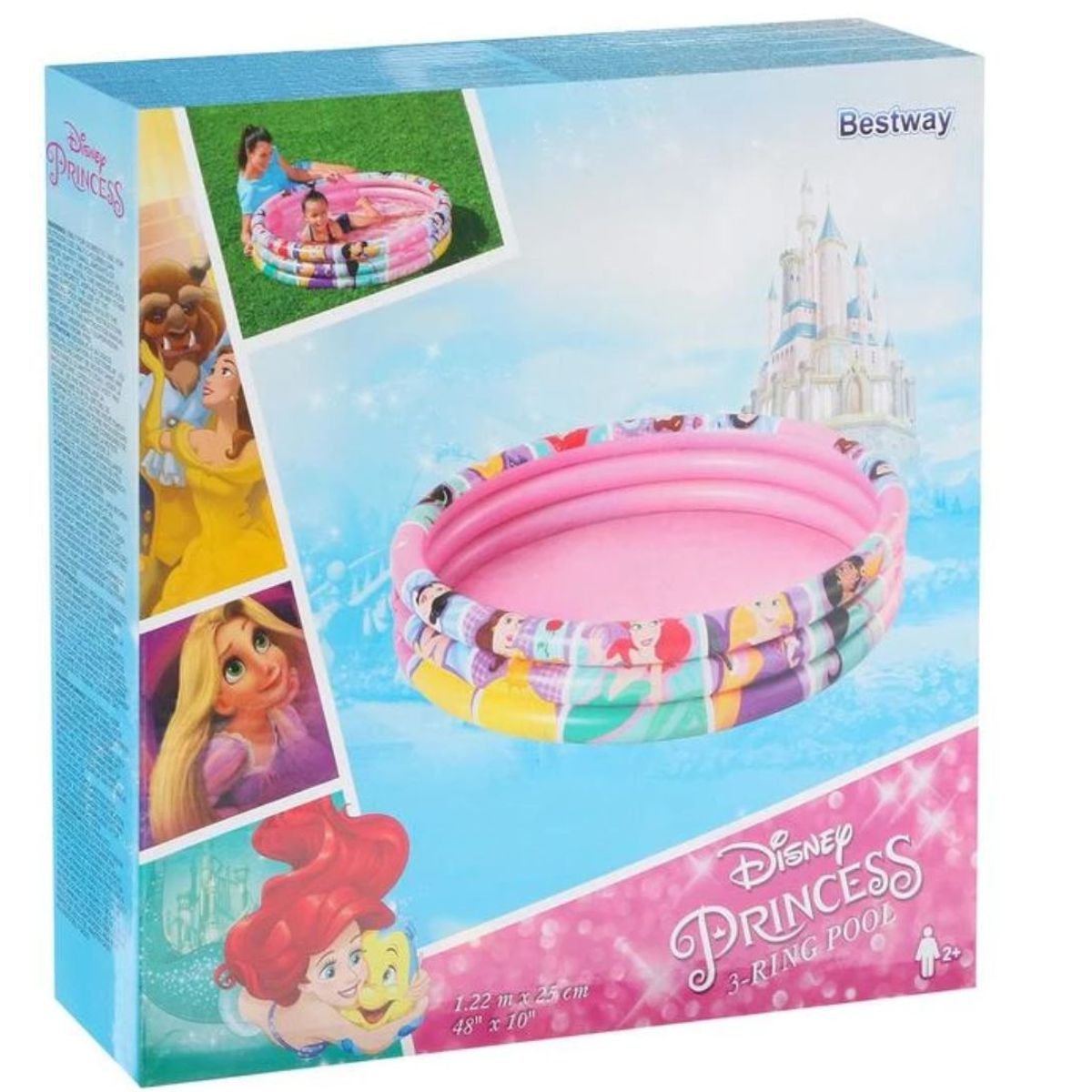 BESTWAY - Piscina Inflable Princesas Ollita 1.22 x 25cm Bestway