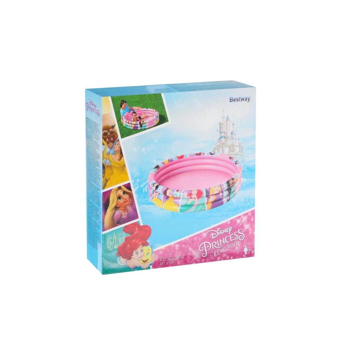 BESTWAY - Piscina Inflable Princesas Ollita 1.22 x 25cm Bestway