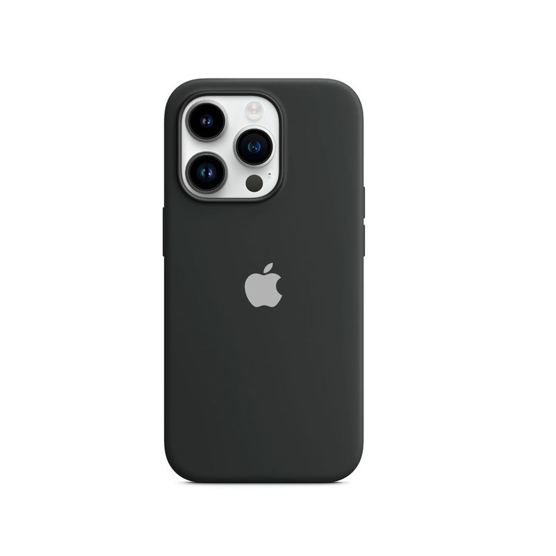 CASE - Funda Silicone Case Para iPhone 14 Pro Max Negro