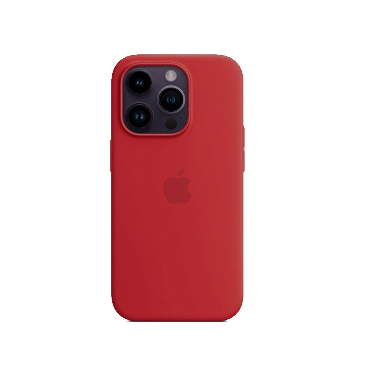 CASE - Funda Silicone Case Para iPhone 14 Pro Rojo