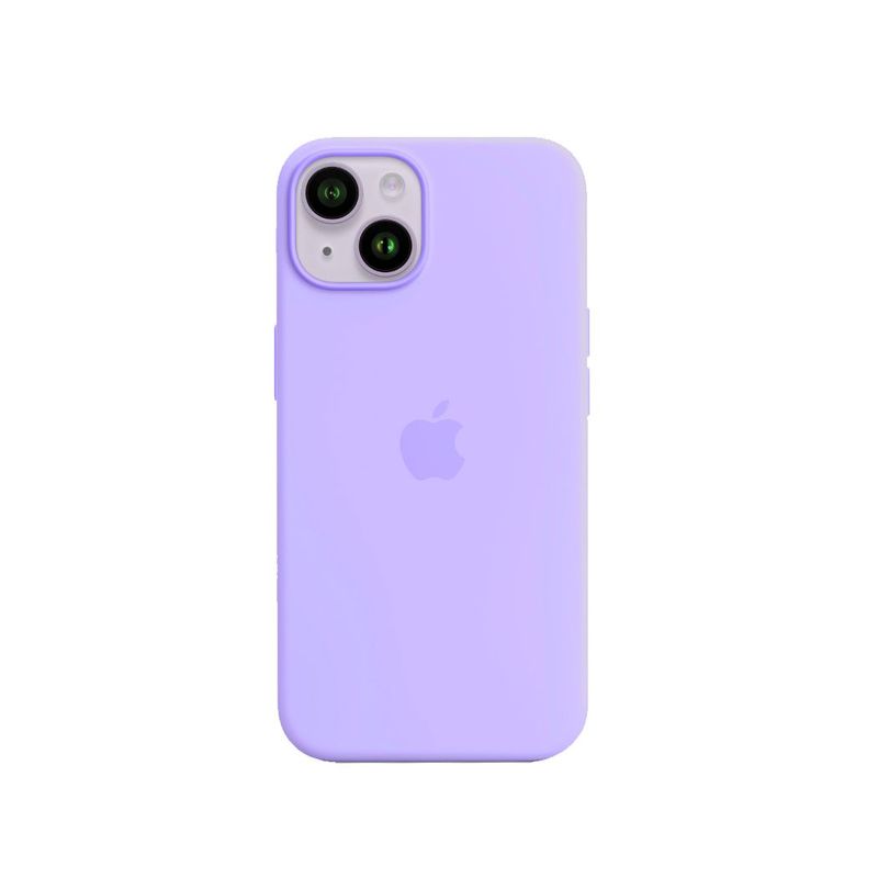 CASE - Funda Silicone Case Para iPhone 14 Lila