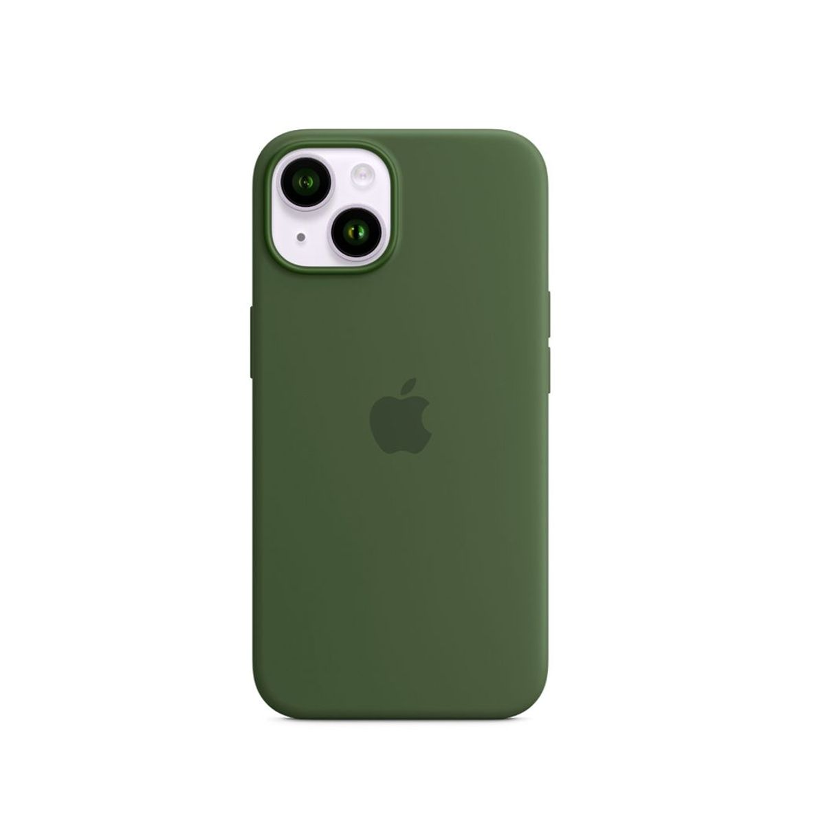 CASE - Funda Silicone Case Para iPhone 14 Verde Militar
