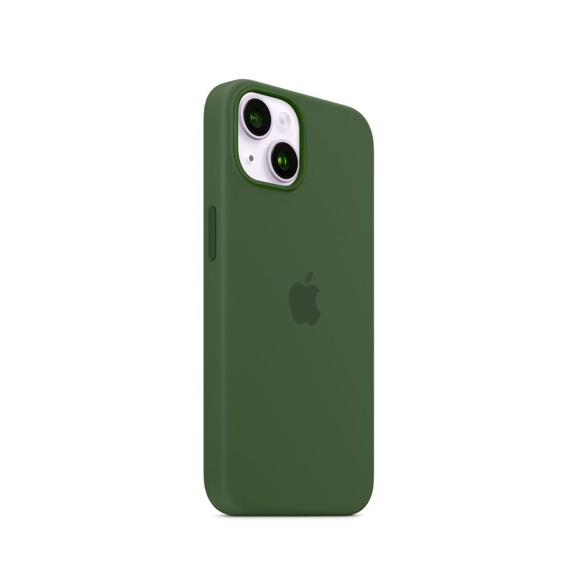 CASE - Funda Silicone Case Para iPhone 14 Verde Militar